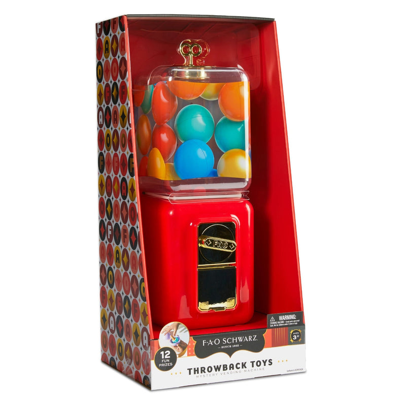 Throwback Toys Vending Machine, Red E0450
