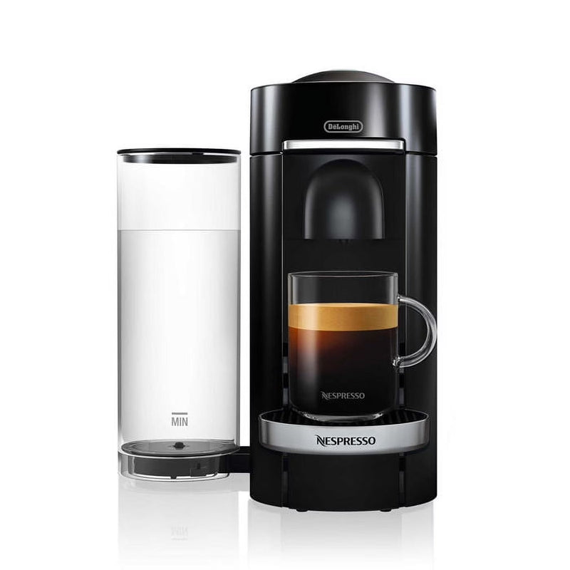 New Vertuo Plus Deluxe Coffee and Espresso Machine by, Black, Single-Serve Brewers F9937