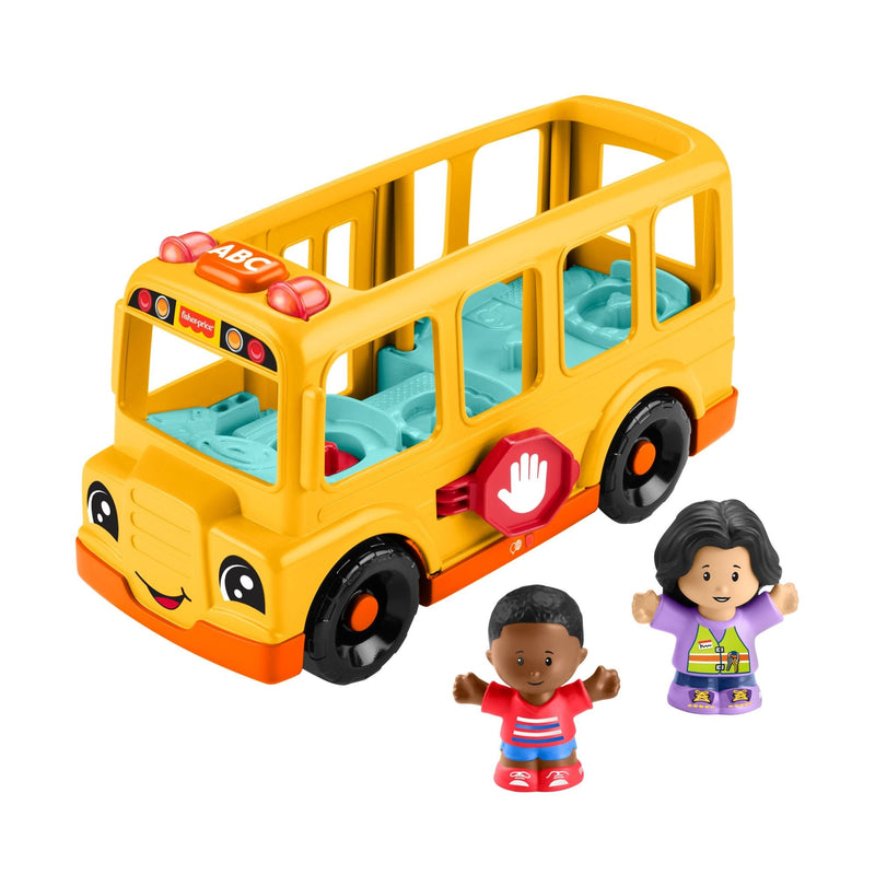 Little People School Bus Musical Toddler Toy with Lights, Sounds & 2 Figures Z9745
