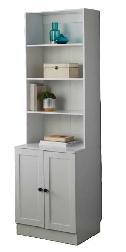 Bookcase Cabinet, White F2888