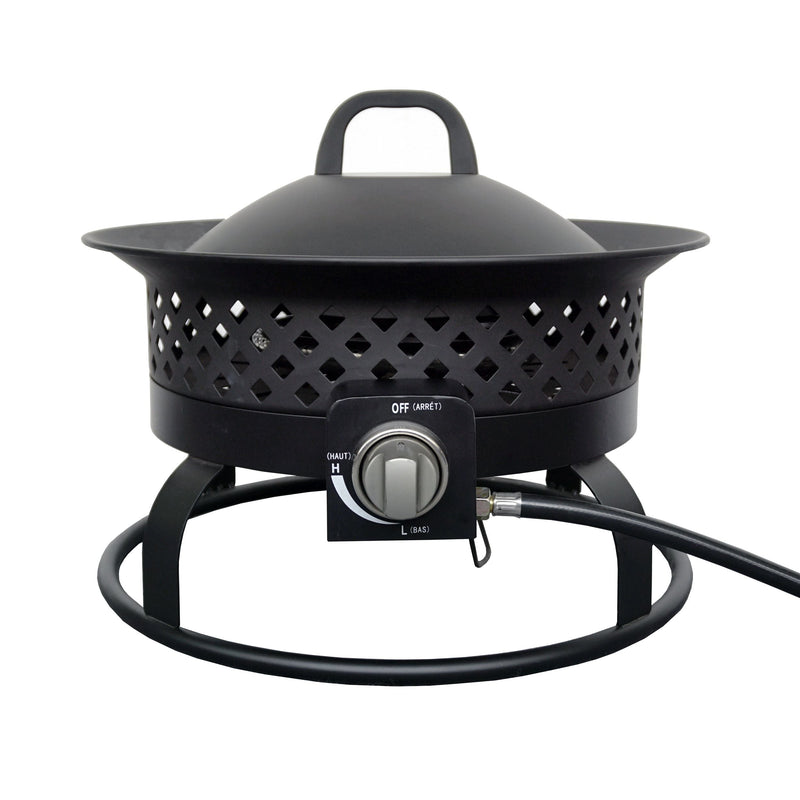 Portable Propane Gas Outdoor Fire Bowl/Fire Pit, 54,000 BTU R6678