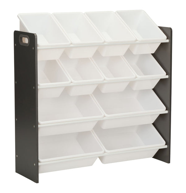 Stain & Rust Resistant Sturdy 12-Bin Organizer, Grey H5636