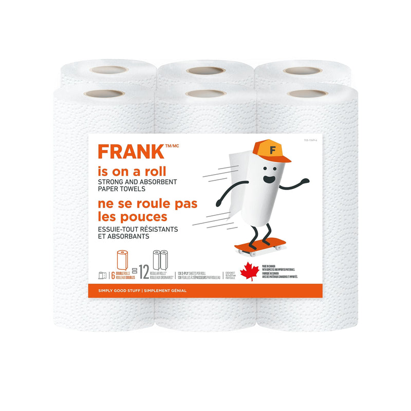 Paper Towel, 2-ply, 6-pk, Adjustable Tear Size M4492