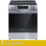30 in 5.3 cu ft. Electric 5-Burner Range with Even Baking Technology