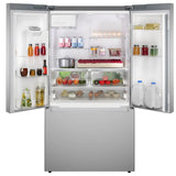 Gallery 30 in. 20 cu ft. Stainless Steel Standard-Depth French Door Refrigerator with Internal Water Dispenser