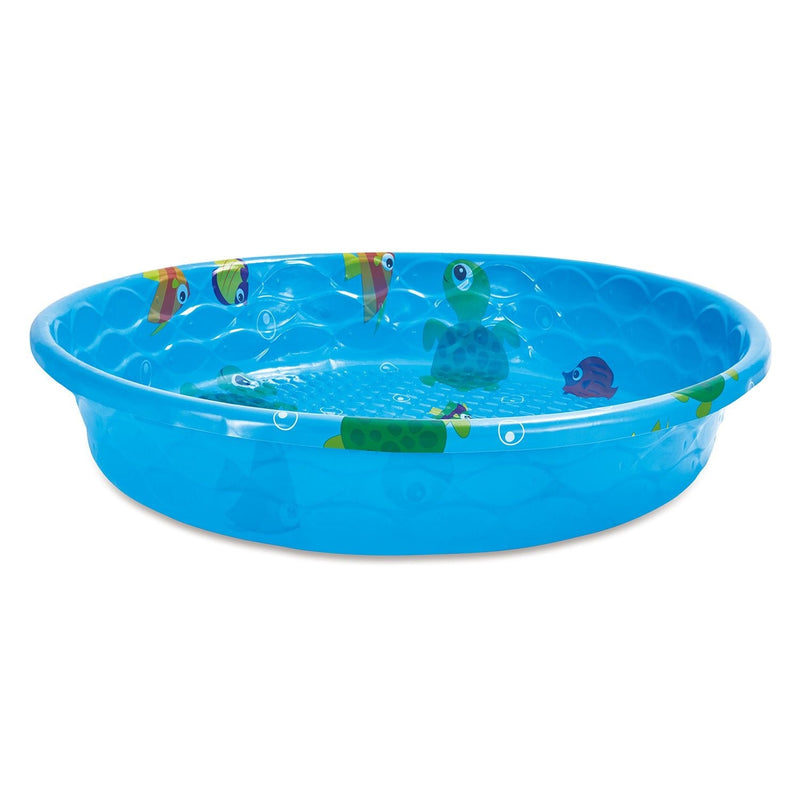 Lightweight Round Plastic Wading Pool, 59 x 11.4-in, Ages 3+ Q290