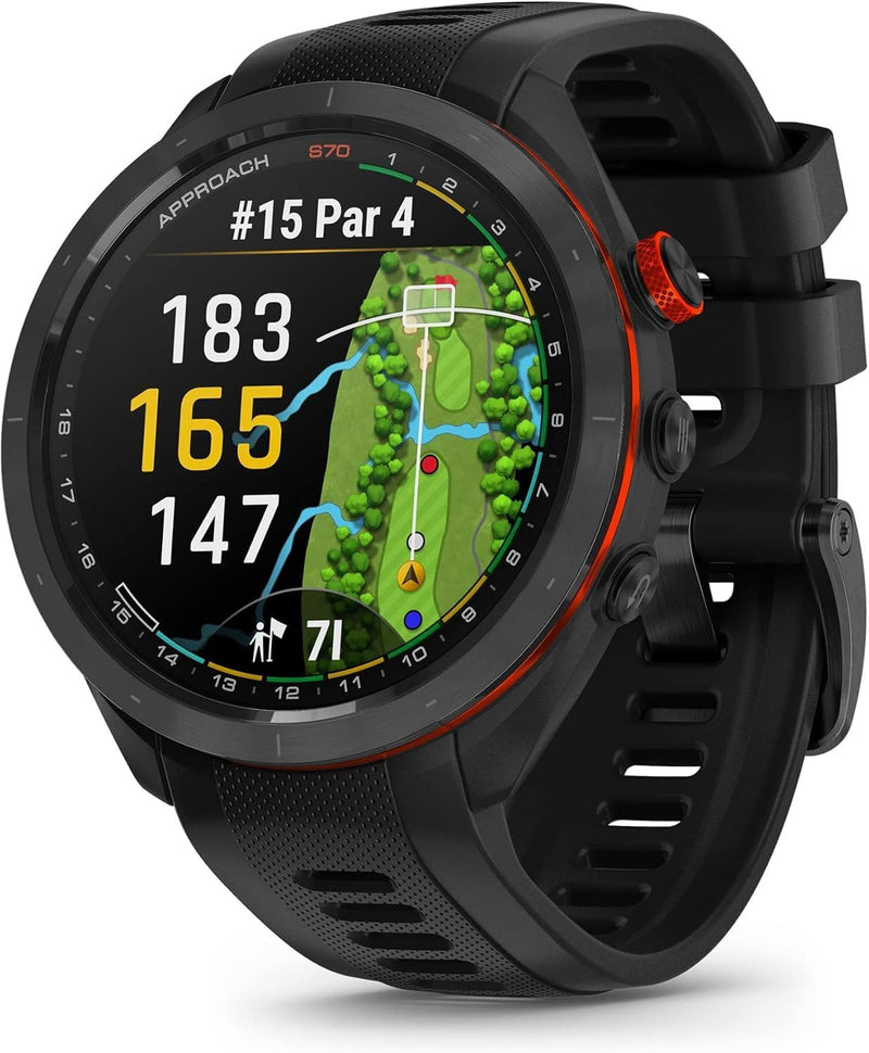 Approach S70 GPS Golf Watch, Black X2920