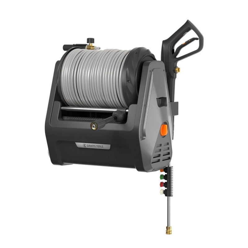 Grandfalls Pressure Washer 2100 PSI,with 100ft retractable soft hose B5161