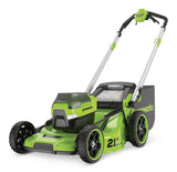 60V 21-in Self-Propelled Lawn Mower with 5.0 Ah Battery & 3A Charger