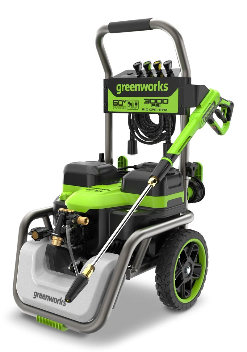 60V 3000PSI 2.0GPM Hybrid AC/DC Pressure Washer, Tool Only U9465