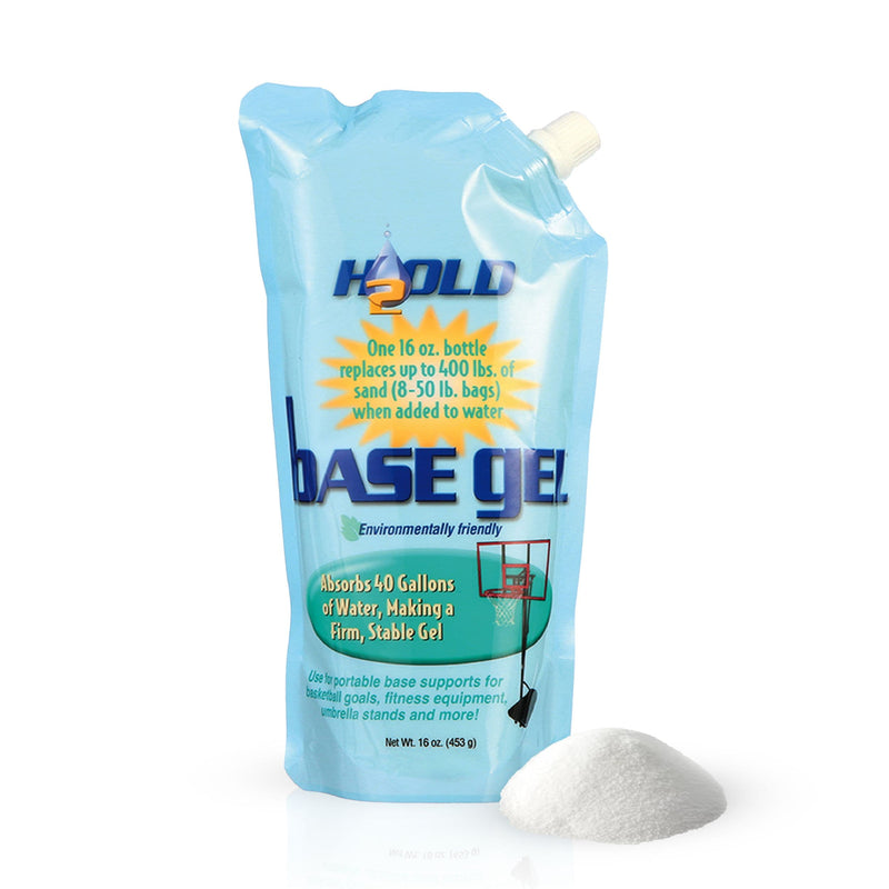 Absorbent Polymer Base Gel, Absorbs 40 Gallons of Water, 16-oz O8818