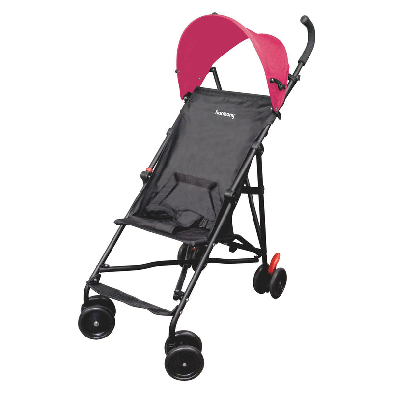 Litewave Umbrella Stroller, Pink Canopy L8503