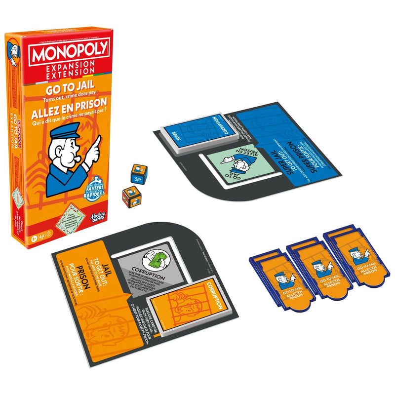 Games Go To Jail Expansion Pack for Classic Game F4695