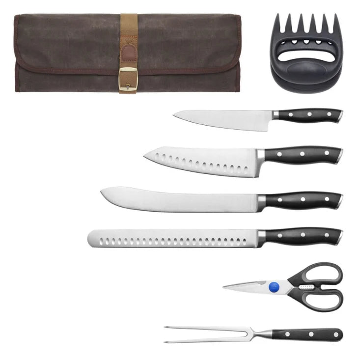 Forged Accent Knife Roll Set, 9-piece Y1246