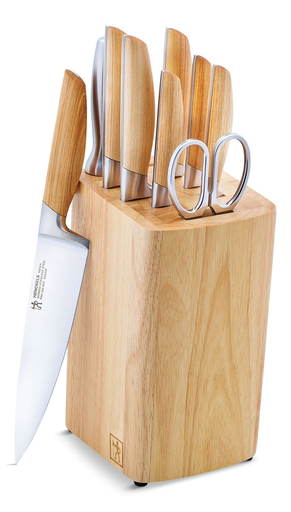 Pakka Knife Block Set with Wood Handle, 10-pc S4700