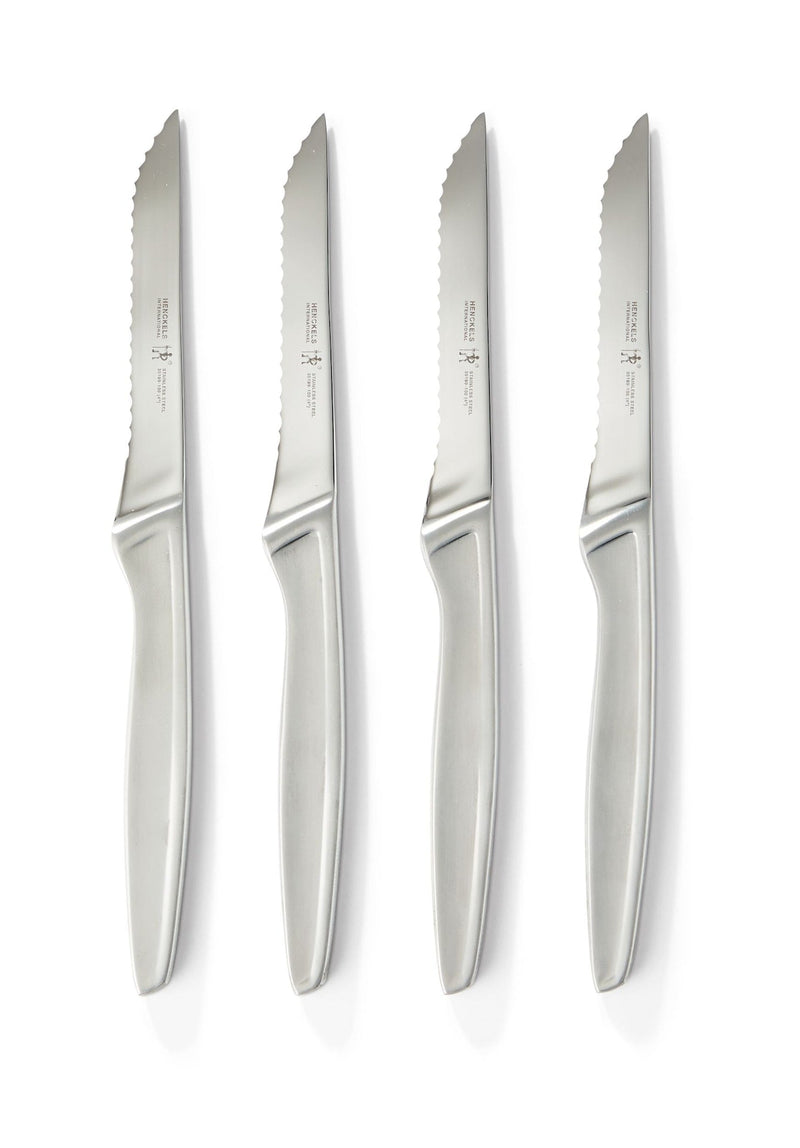 Stainless Steel Steak Knife Set, Dishwasher Safe, 4-pc N6906