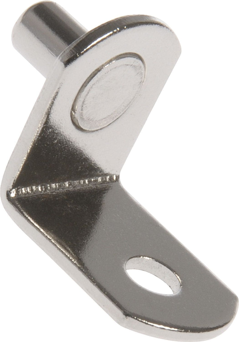 Shelf Support, For Book Shelves, 0.24-in, Nickel S4773