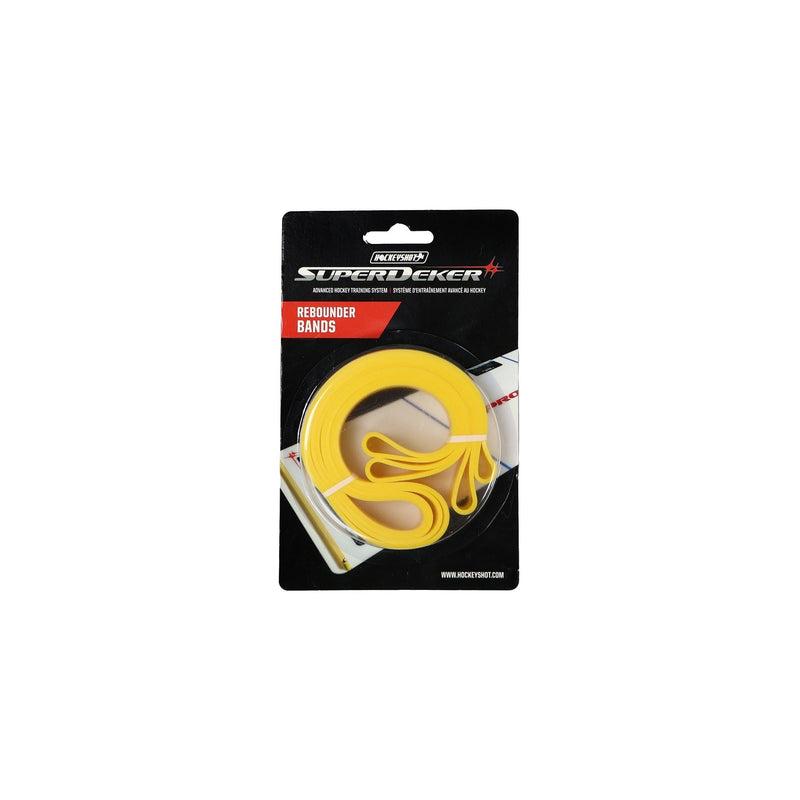 Rebounder Silicone Rubber Bands, Yellow, 2-pk L2400