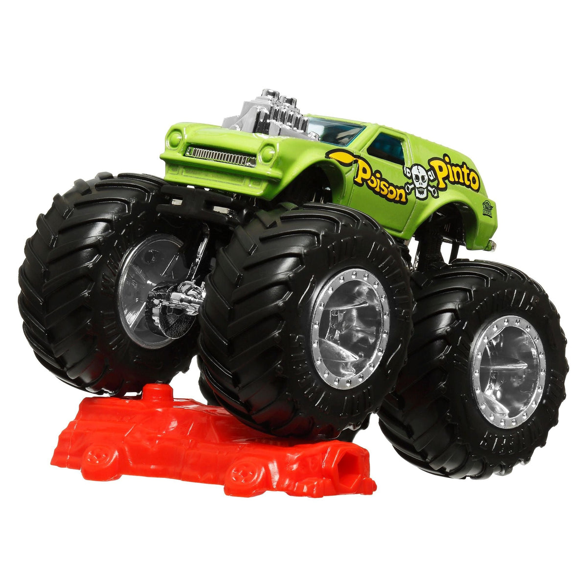 1:64 Die-Cast Monster Truck With Connect & Crash Car, Assorted Models, Ages 3+