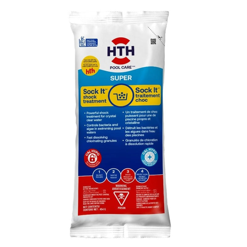 Sock It, Pool Shock Treatment, Controls Bacteria & Algae in Swimming Pool Z6822