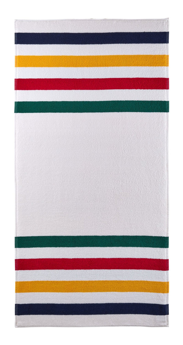 Stripes Beach Towel, Classic Horizontal, Multi-Coloured, 70-in x 40-in L3104