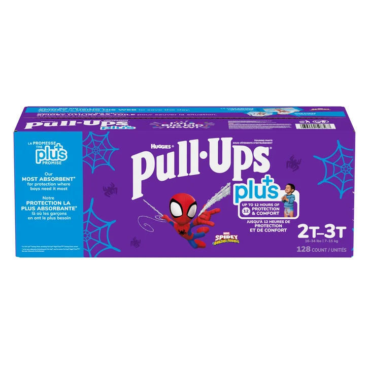 Huggies Pull-Ups Plus Training Pants, 2T - 6T Boy Z5431