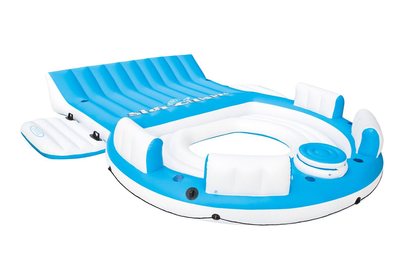 Splash 'N Chill Inflatable Lake Party Island, 7-Person L2733
