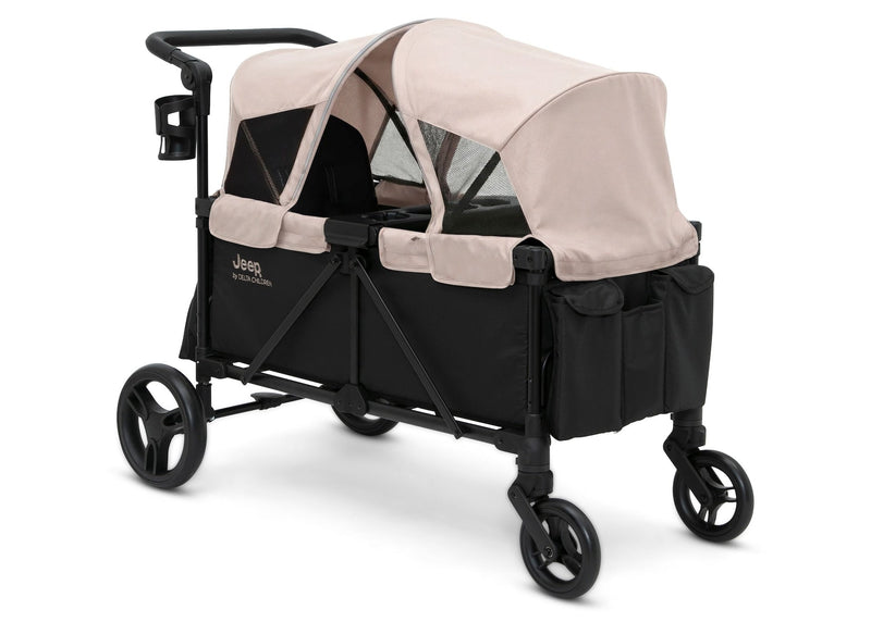 Evolve Stroller Wagon by Delta Children, Black/Tan T5436