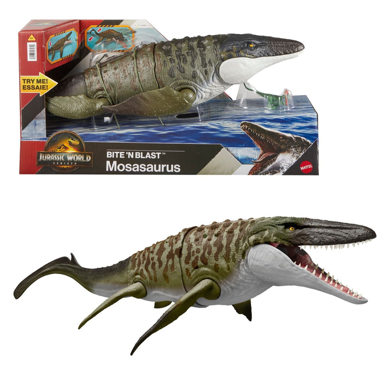 Bite 'N Blast Mosasaurus Toy for Ages 3+ G2253
