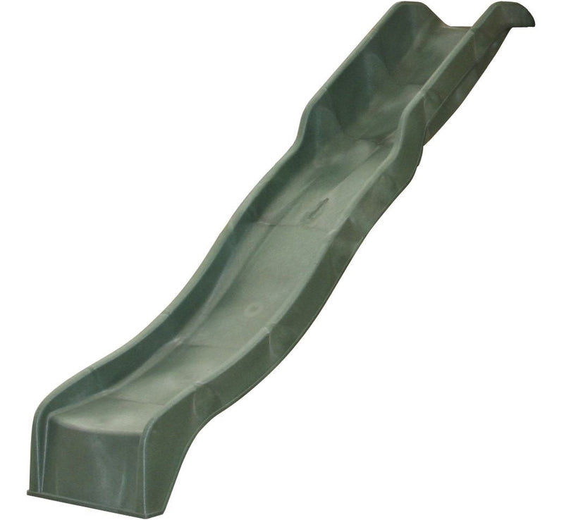 Outdoor Plastic Wave Slide, Green, Ages 3 -10 S6765