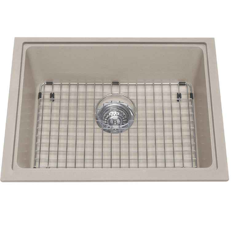 Mythos Kitchen Granite Undermount Single Sink, 23-in I9470