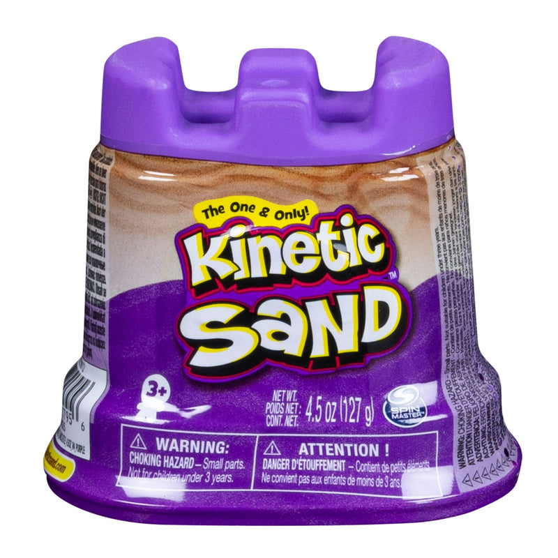 Sand Kids Moldable Play Sand & Castle Container, 4.5-oz, Assorted Colours, Ages 3+ U8233