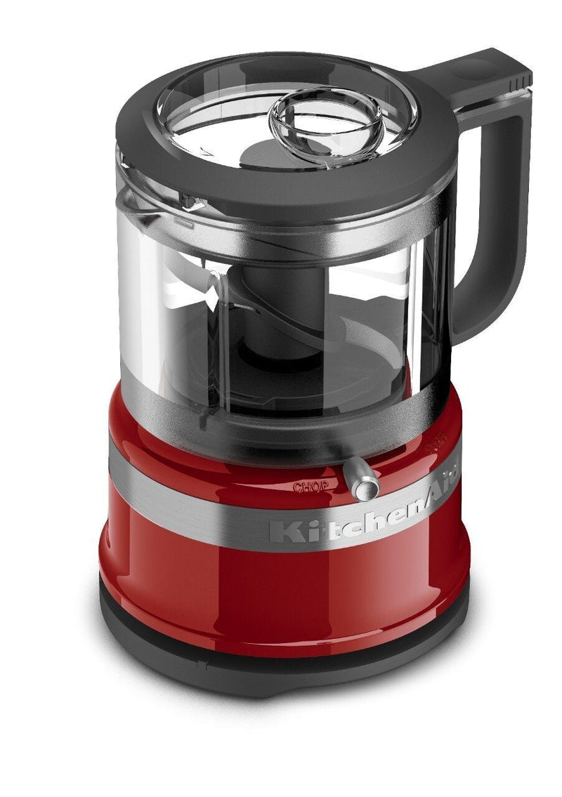 Compact 3.5 Cup Food Chopper/Mini Food Processor with Dishwasher Safe Parts, Empire Red H1721