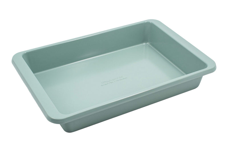Oblong Cardamom Non-Stick Cake Pan with Handle, 9x13-in L2928