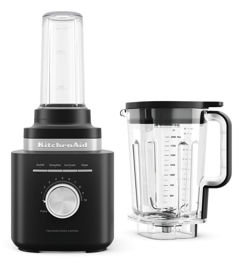 Single Blender with Jar, Precision Control, Black I7837