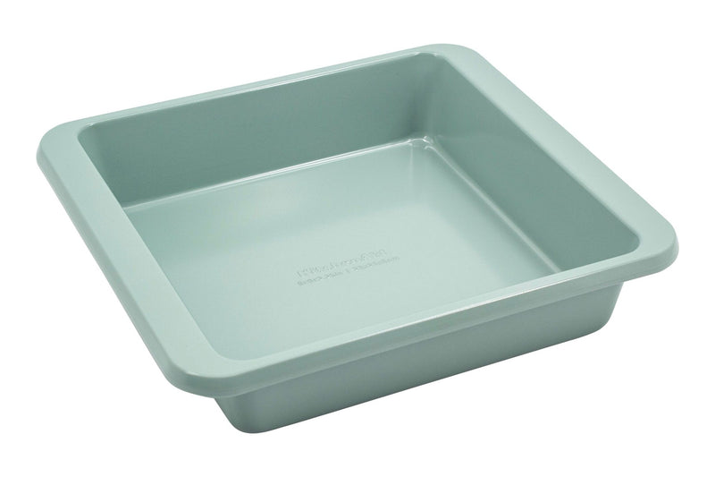 Square Cardamom Non-Stick Steel Cake Pan, 9x9x2-in L8681