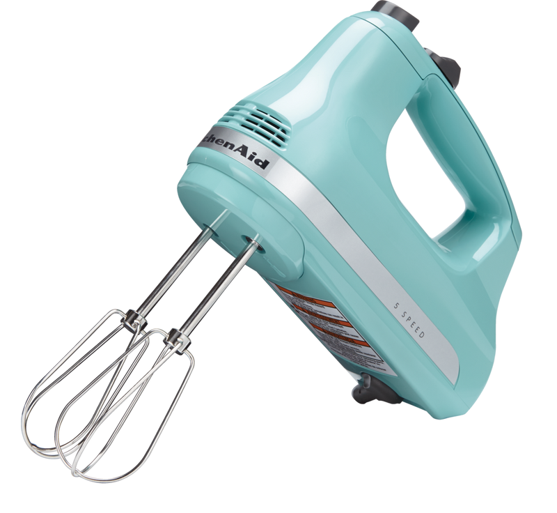 Ultra Power 5-Speeds Hand Mixer with Turbo Beater Aqua Sky G2575