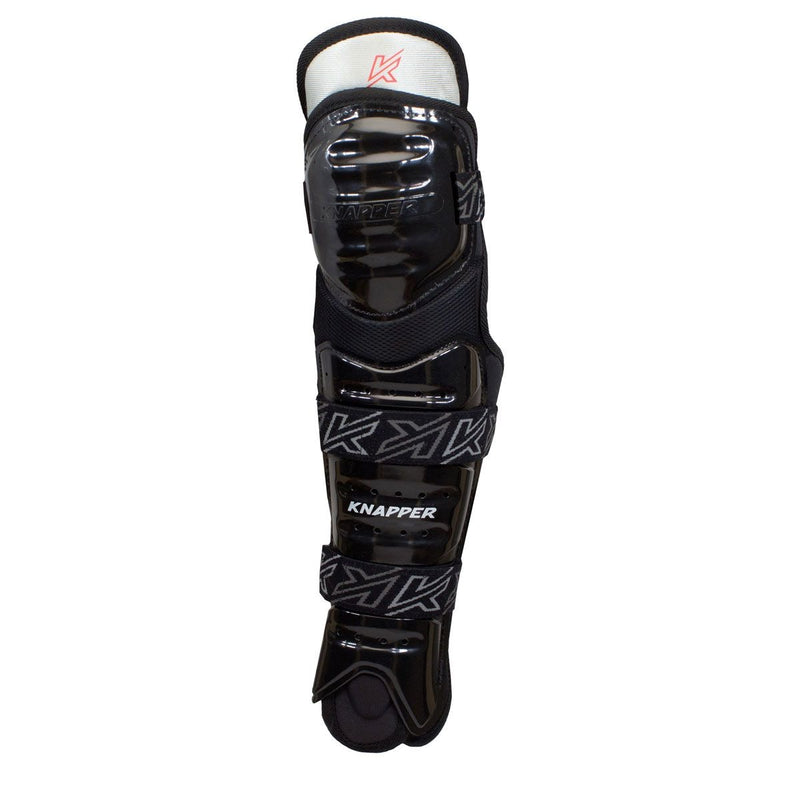 AK5 Dek Hockey Shin Guards, Black, Assorted Sizes B7041