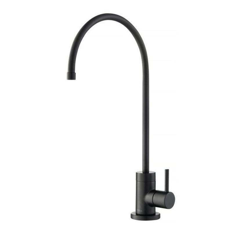 Purita Lead-Free Kitchen Water Filter Faucet, Matte Black C9452