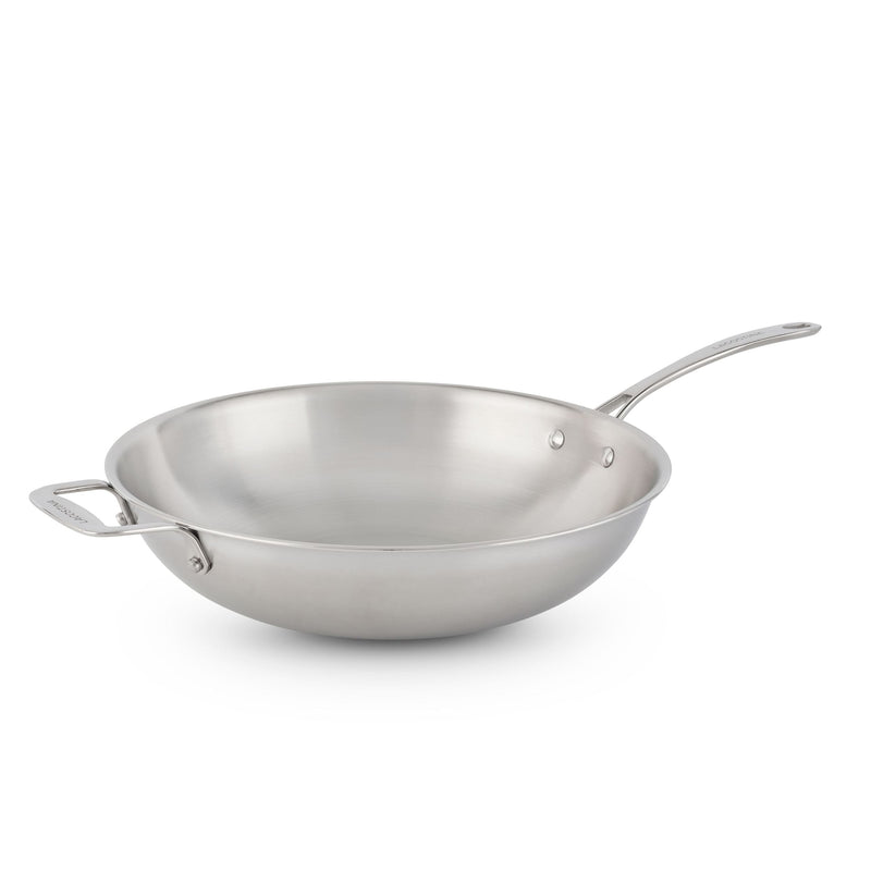 3-Ply Clad Commercial Wok Fry Pan, 32-cm I5839
