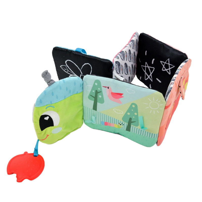 Colourful Journey Caterpillar Soft Sensory Toy Book, Bilingual, Ages 6m+ S5139