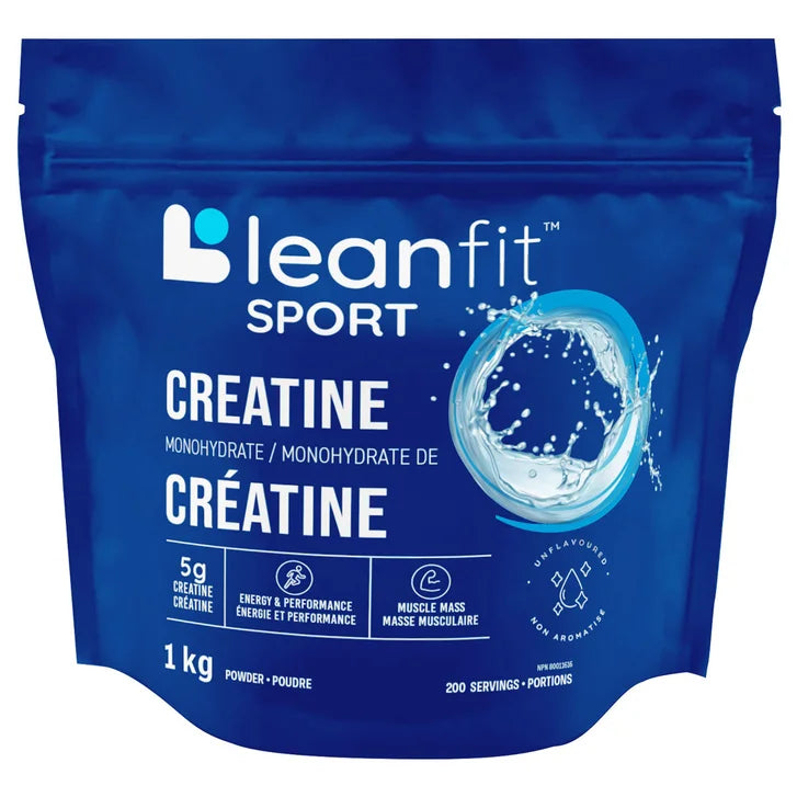 Leanfit Sport Creatine Monohydrate, 1kg E1516