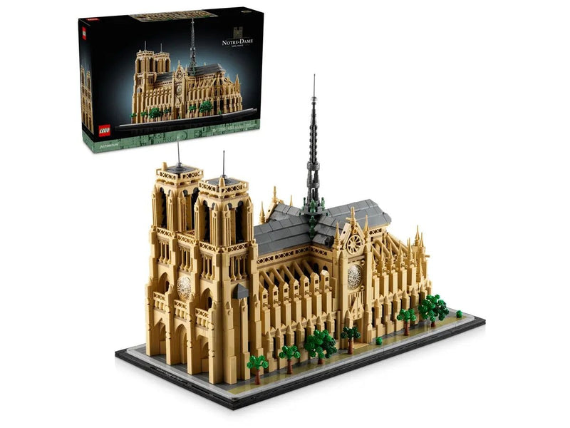 Architecture Landmarks Notre-Dame de Paris Building Set - 21061, 4383-pcs, Ages 18+ N3930