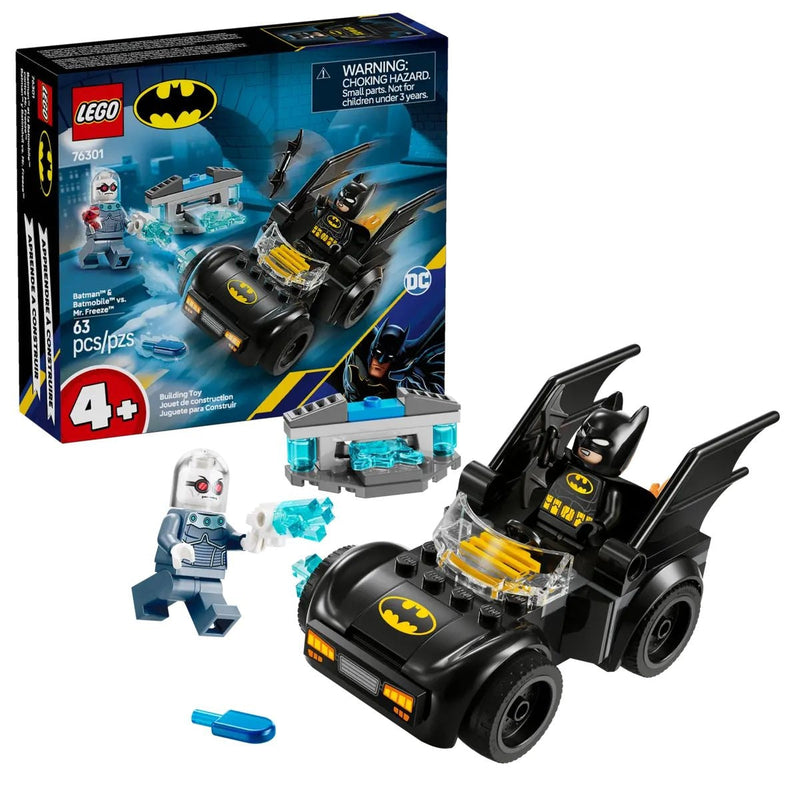 Batmobile vs. Mr. Freeze - 76301, 63-pcs, Ages 4+ L2365