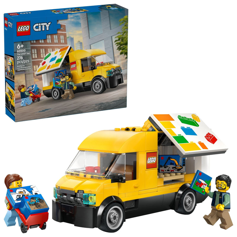 City The Van Toy Truck Building Set - 60500, 276-pcs, Ages 6+ U0023