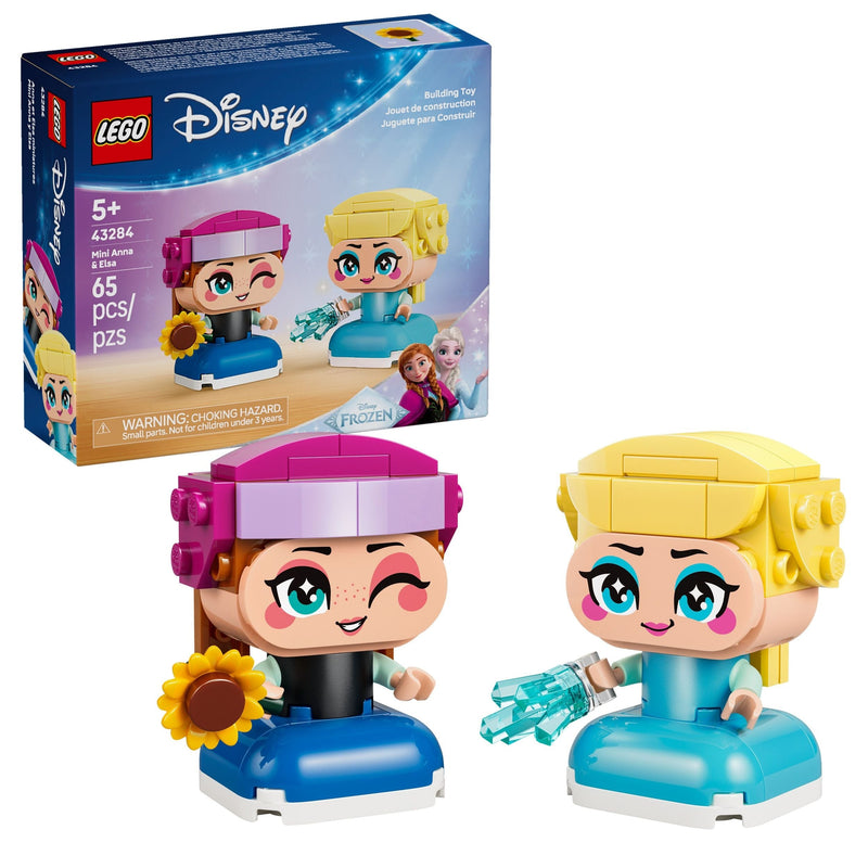 Animation Mini Anna & Elsa Toy Building Set - 43284, 65-pcs, Ages 5+ F3888