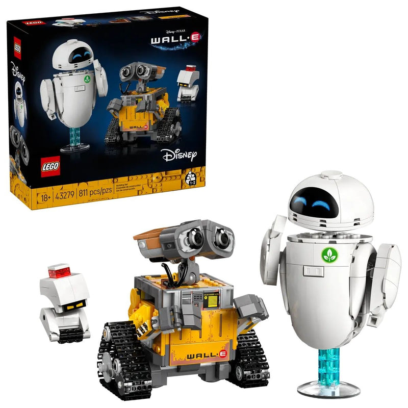 Wall-e and Eve - 43279, 811-pcs, Ages 18+ P276