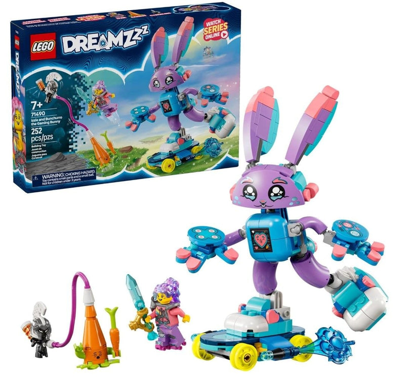 Izzie and Bunchurro the Gaming Bunny - 71490, 252-pcs, Ages 7+ E7015