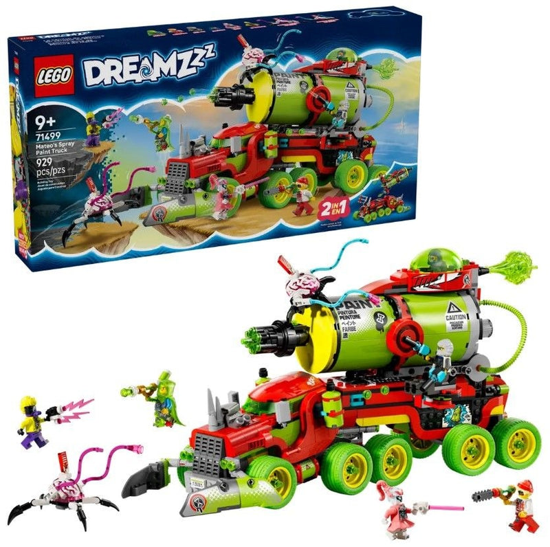 Mateo's Spray Paint Truck - 71499, 929-pcs, Ages 9+ S2942