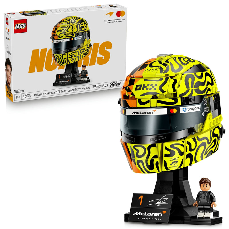 Editions Mastercard Lando Norris Helmet - 43023, 793-pcs, Ages 14+ W4263